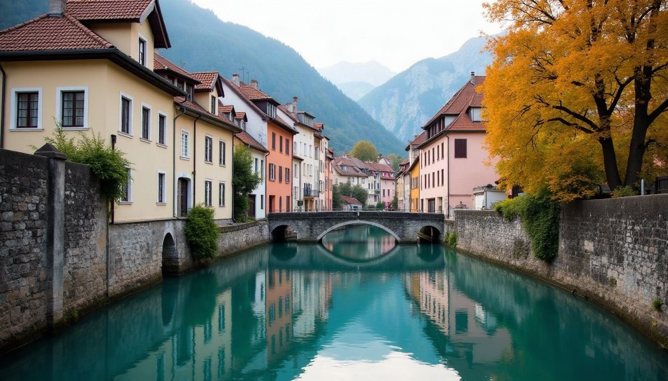 Les canaux de la Vieille Ville d’Annecy