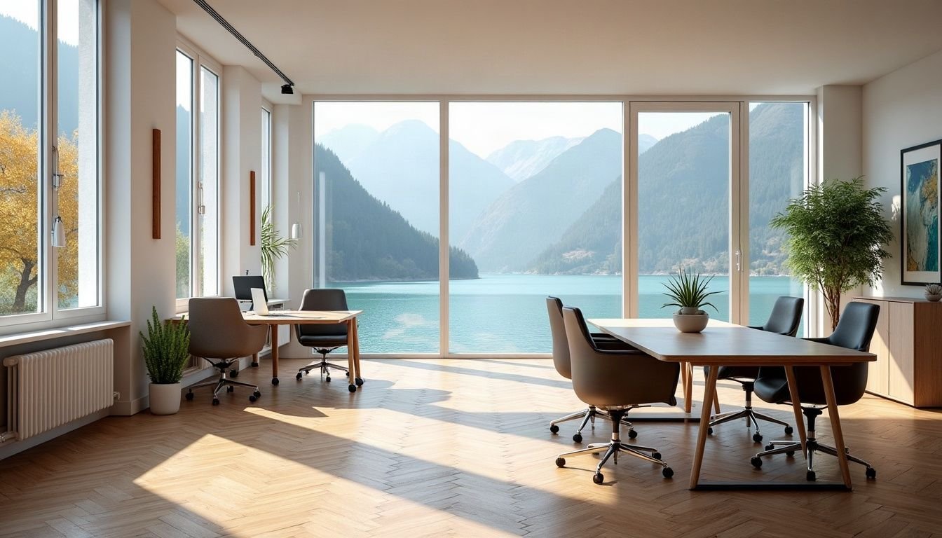 Bureaux haussmanniens, centre-ville — Annecy