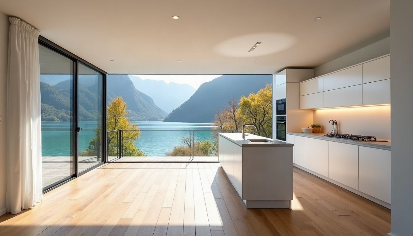 Trois pièces neuf avec balcon — Annecy-le-Vieux