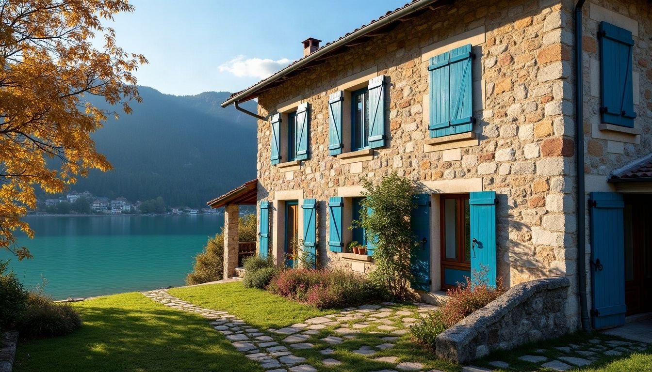Maison de village avec cour — Cran-Gevrier